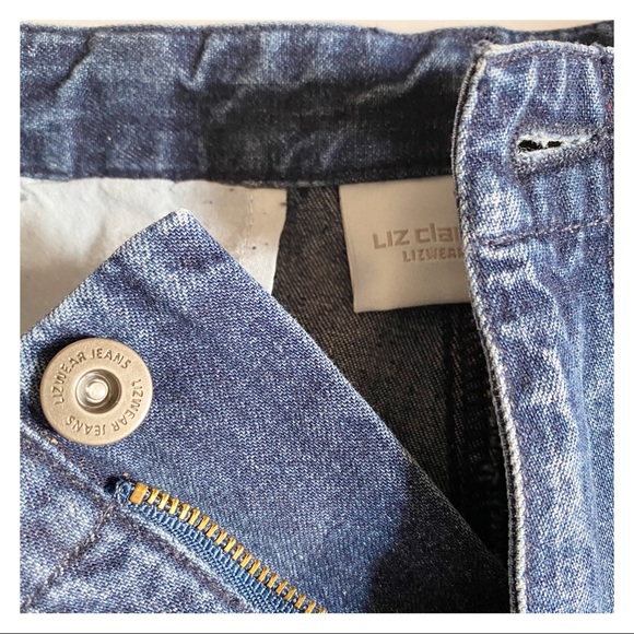 VINTAGE - LIZ CLAIBORNE HIGH RISE JEANS sz. 8 - Picture 6 of 10